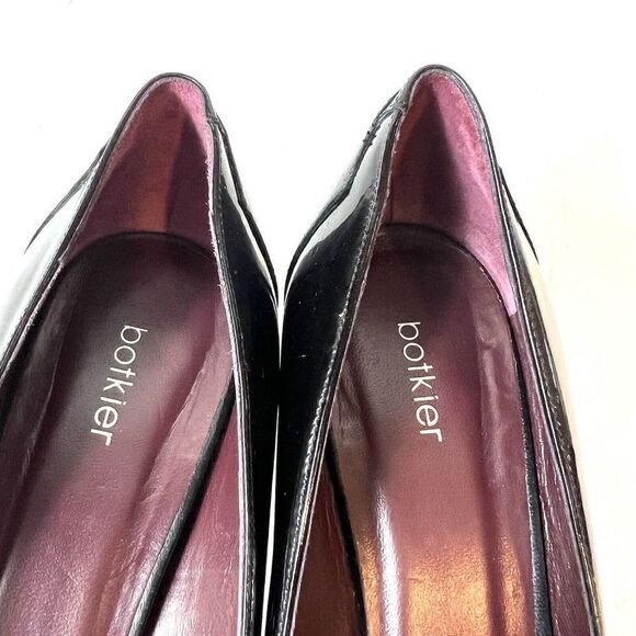 Botkier Womens Black Patent Leather Pointed Toe Studded Pumps Shoes EU 40 US 9.5 - Picture 7 of 11